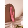 SVAKOM Avery Thrusting Rabbit Vibrator - Strawberry Pink