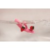SVAKOM Avery Thrusting Rabbit Vibrator - Strawberry Pink