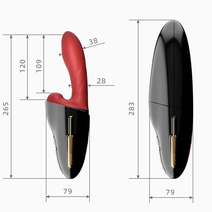 Qingnan Rotating Thruster Machine #9 - Black
