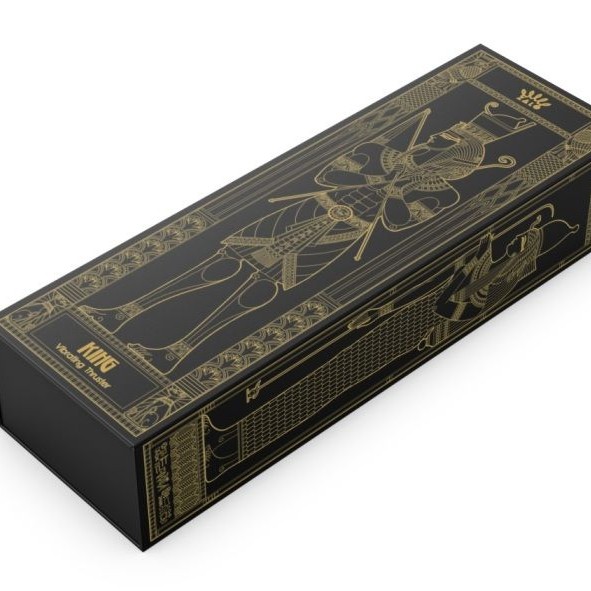 Zalo King APP Thrusting Vibrator - Obsidian Black