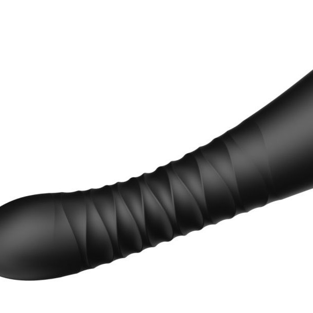 Zalo King APP Thrusting Vibrator - Obsidian Black
