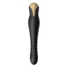 Zalo King APP Thrusting Vibrator - Obsidian Black