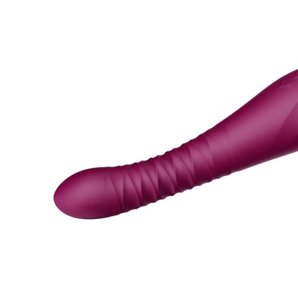 Zalo King APP Thrusting Vibrator - Obsidian Black