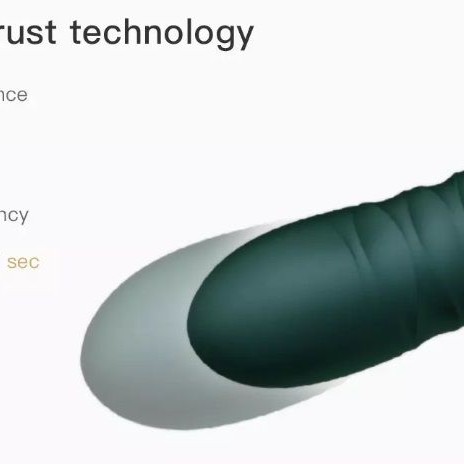 Zalo King APP Thrusting Vibrator - Obsidian Black