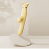 Zalo Rose Thruster Rabbit Vibrator - Lemon Yellow