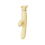 Zalo Rose Thruster Rabbit Vibrator - Lemon Yellow