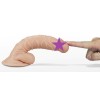 Lovetoy 7.5" Real Extreme Vibrating Dildo - Flesh