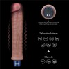 Lovetoy 9.5" Real Softee Vibro Dildo - Brown