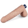 Lovetoy 9" Real Softee Vibro Dildo - Flesh