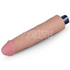 Lovetoy 9.5" Real Softee Vibro Dildo - Flesh