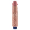 Lovetoy 9.5" Real Softee Vibro Dildo - Flesh