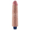 Lovetoy 9.5" Real Softee Vibro Dildo - Flesh