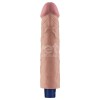 Lovetoy 9.5" Real Softee Vibro Dildo - Flesh