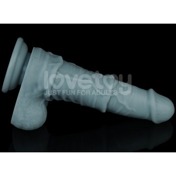 Lovetoy 11" Thrusting Vibro Dildo - Blue