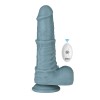 Lovetoy 11" Thrusting Vibro Dildo - Blue