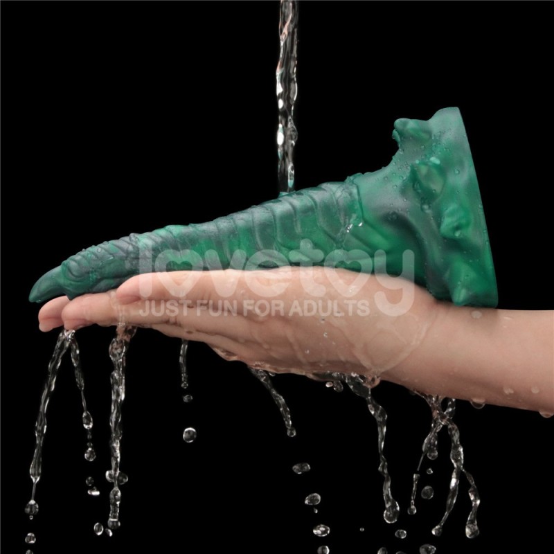 Lovetoy Savage Charm Vibro Dildo - Blue