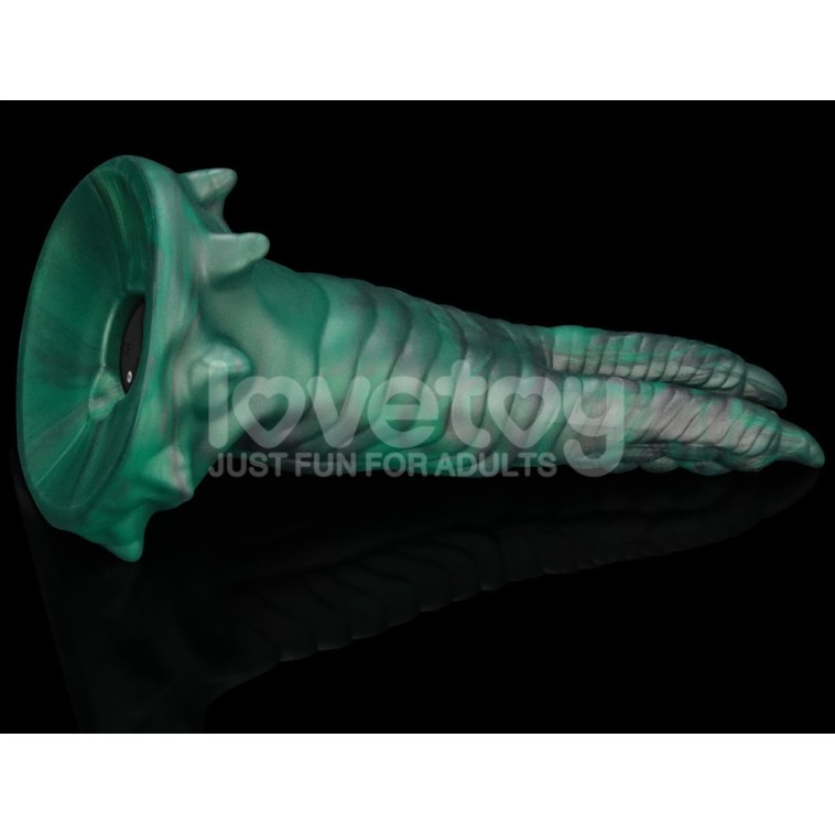 Lovetoy Savage Charm Vibro Dildo - Blue