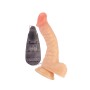 Chisa 7.8" Vibro Dildo #01 w Remote - Flesh