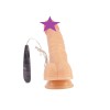 Chisa 7.8" Vibro Dildo #01 w Remote - Flesh