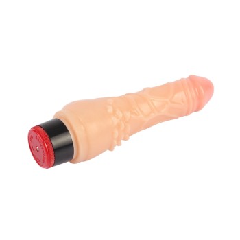 Chisa 7.8" Classic Realistic Vibro Dildo - Flesh