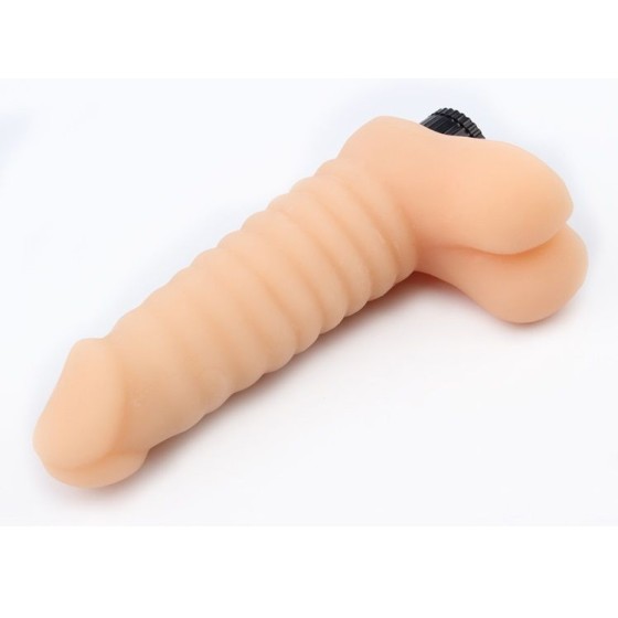 Chisa 7.5″ Vibrating Cock No.02 TPE
