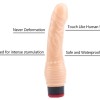 Chisa 7.6″ Vibe Cock TPE- Flesh