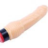 Chisa 7.6″ Vibe Cock TPE- Flesh
