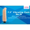 Chisa 7.5″ Vibrating Cock No.03 TPE