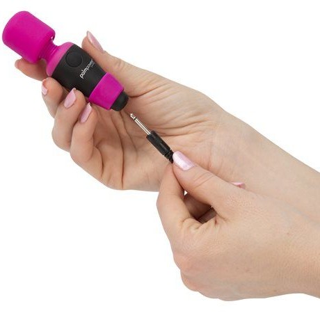 Palmpower Pocket Massager - Black/Pink