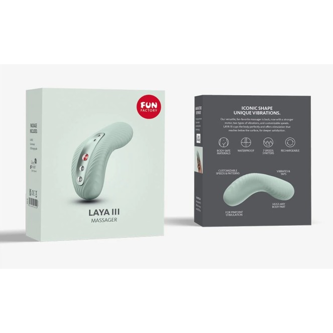Fun Factory Laya III Massager - Sage Green