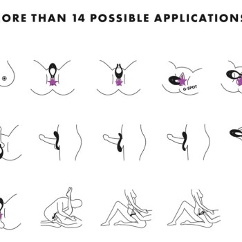 Satisfyer Endless Joy Multi-Use Vibrator - Black