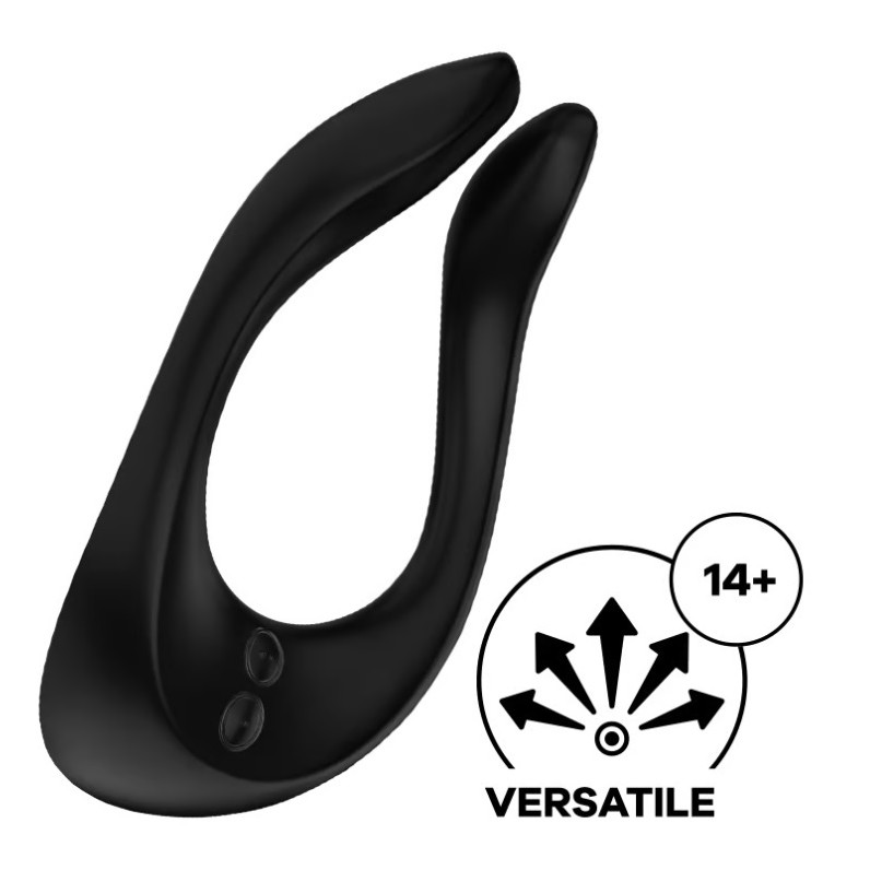 Satisfyer Endless Joy Multi-Use Vibrator - Black