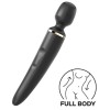 Satisfyer Wand-er Women Massager - Black/Gold
