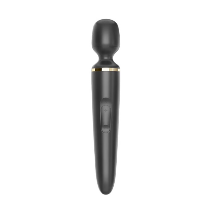 Satisfyer Wand-er Women Massager - Black/Gold
