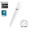 Satisfyer Double Wand-er APP Massager - White