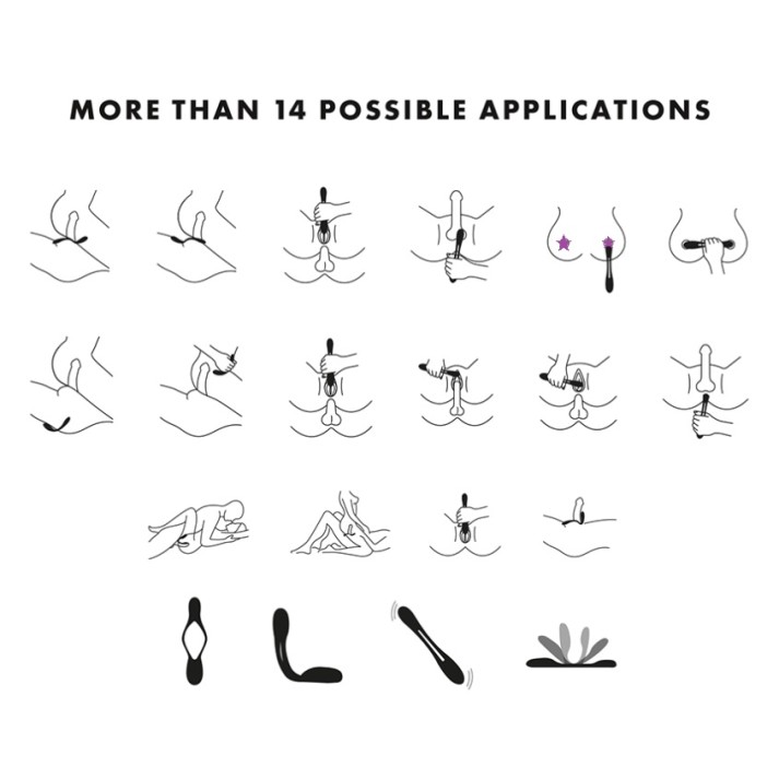 Satisfyer Elastic Game Vibrator - Dark Blue