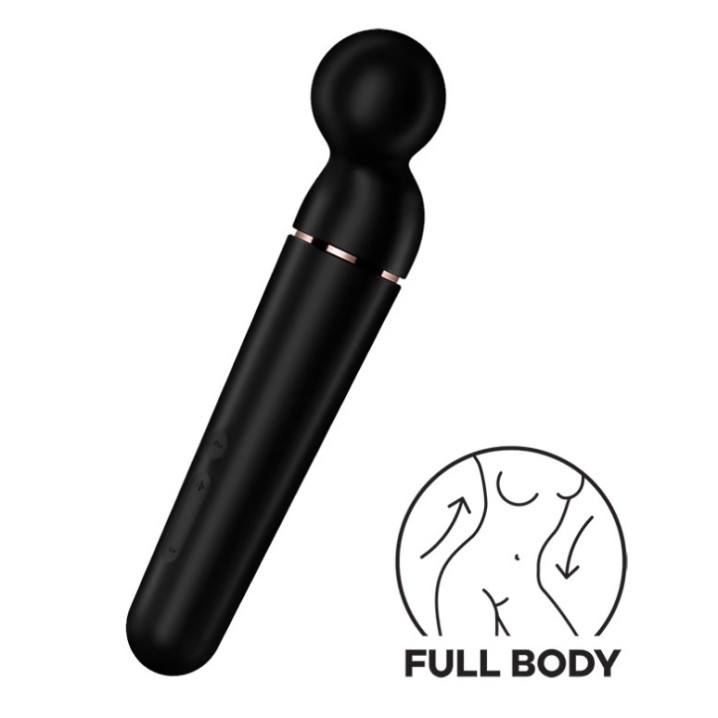 Satisfyer Planet Wand-er Massager - Black