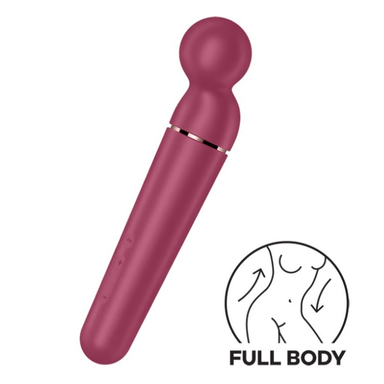 Satisfyer Planet Wand-er Massager - Black