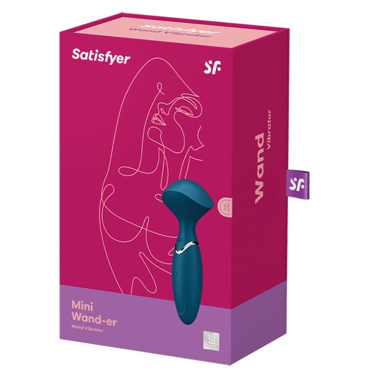 Satisfyer Mini Wand-er Massager - Grey