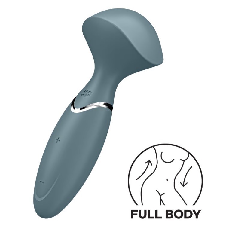 Satisfyer Mini Wand-er Massager - Grey