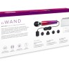 Le Wand Die Cast Plug-In Massager - Rainbow