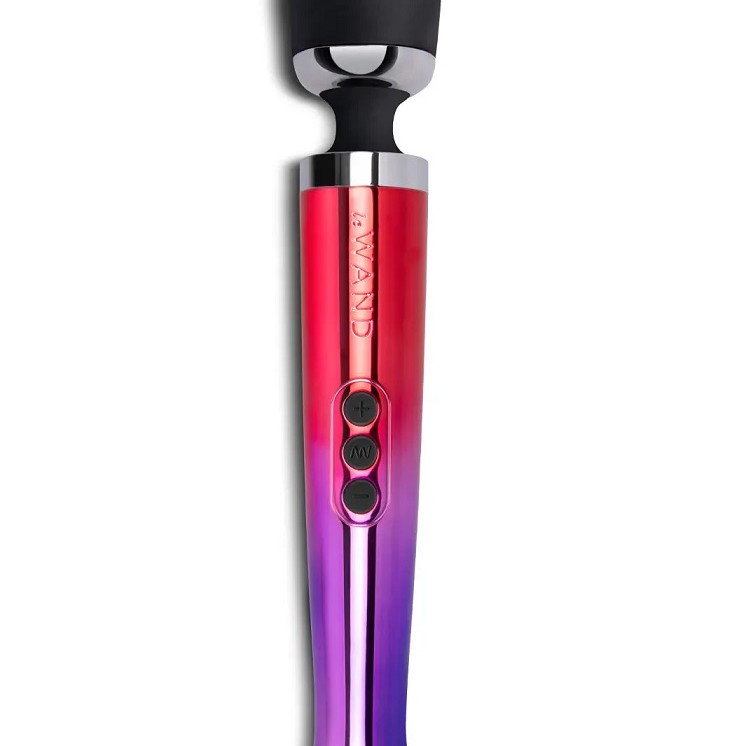 Le Wand Die Cast Plug-In Massager - Rainbow