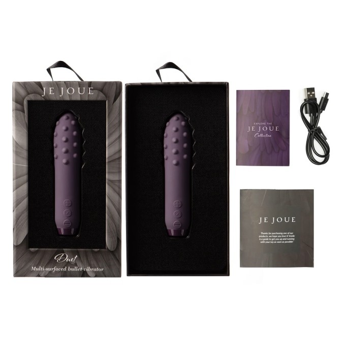 Je Joue Duet Bullet Vibrator - Purple