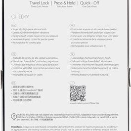 Pillow Talk Cheeky Wand Vibe - Pink