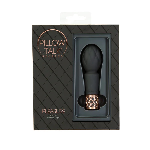 Pillow Talk Pleasure Vibrator - Black