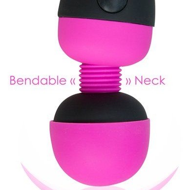 Palmpower Recharge Massager Wireless USB Charging - Fuschia