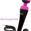 Palmpower Recharge Massager Wireless USB Charging - Fuschia