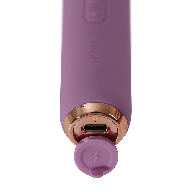 SVAKOM Mini Emma Neo Interactive Wand Vibrator - Romantic Rose