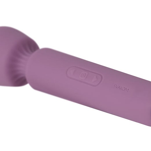 SVAKOM Mini Emma Neo Interactive Wand Vibrator - Romantic Rose