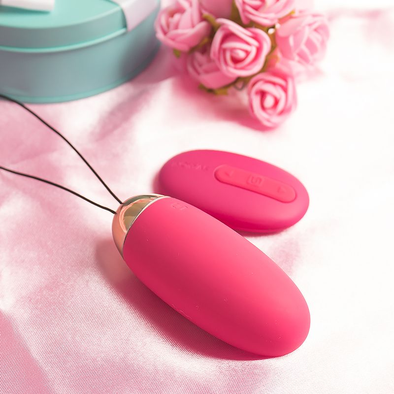 SVAKOM Elva Remote Control Egg Vibrator - Plum Red